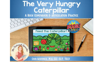 The Very Hungry Caterpillar Book Companion & Artic Practice - BOOM Cards