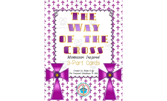 The Way of the Cross 3-Part Cards