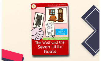 The Wolf and the Seven Little Goats – Finger Puppet Set