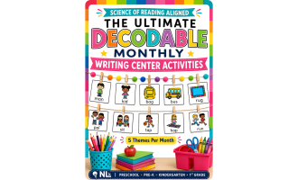 Themed Phonics Writing Center Activities Preschool Pre-K Kindergarten