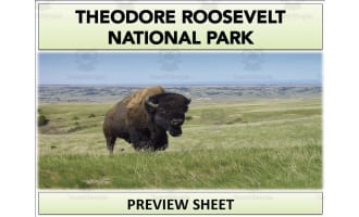 Theodore Roosevelt National Park Geography Unit