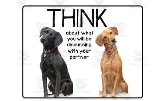 Think Pair Share Animal Posters