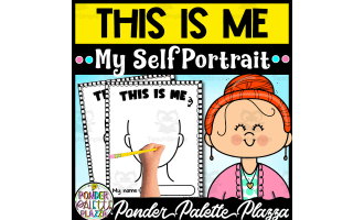 This Is Me: My Self Portrait - First Day of School Activity
