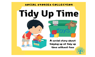 Tidy Up Time Social Story