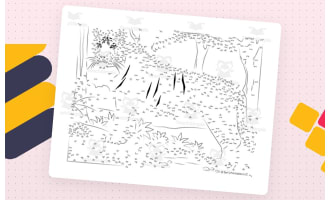 Tiger Extreme Connect the Dots / Dot-to-Dot PDF