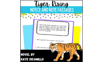 Tiger Rising Notice and Note Passages