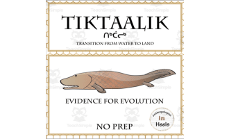 Tiktaalik : Evidence for Evolution Informational Text and Activity