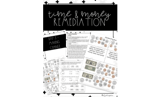 Time & Money 5 Day Small Group Remediation Plan (VA SOL 3.6, 3.9)