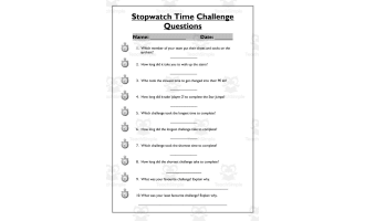 Time: Group Challenge with Stopwatch