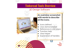 Tinkercad Tools Screen Overview