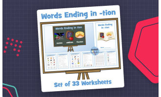 tion Suffix Worksheets