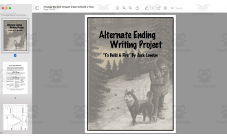 To Build A Fire by Jack London (Alternate Ending Writing Project)