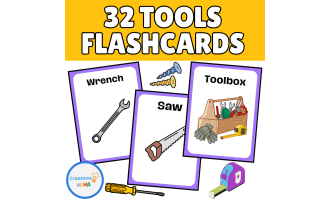 Tools Vocabulary Flashcards