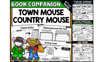 Town Mouse Country Mouse Interactive Read-Aloud Activities