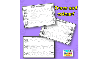 Trace and colour 1