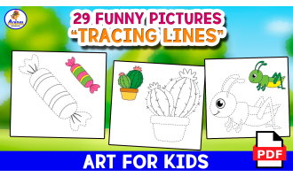 TRACING LINES - 29 Funny Pages