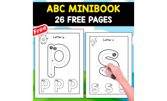 TRACING LOWERCASE LETTERS | FREE MINIBOOK