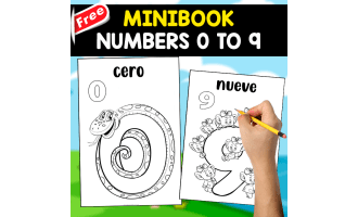 TRACING NUMBERS 0-9 | SPANISH VERSION