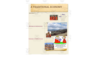Traditional Economic System Lesson