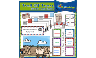 Trail of Tears Interactive Foldable Booklets - EBOOK