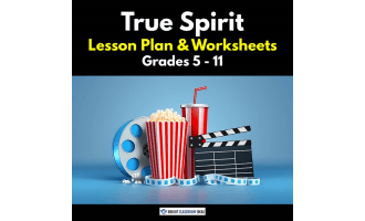 'True Spirit' Lesson Plan & Worksheets | Grades 5 - 11