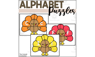 Turkey Alphabet Puzzles