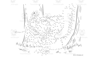 Turkey Extreme Difficulty Dot-to-Dot / Connect the Dots