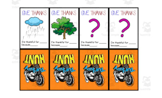 Turkey Hunt Card Game