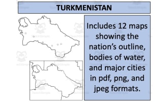 Turkmenistan Map Resources
