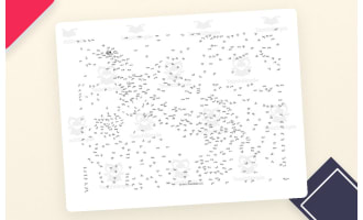 Turtle Extreme Dot-to-Dot – 618-Dot Puzzle
