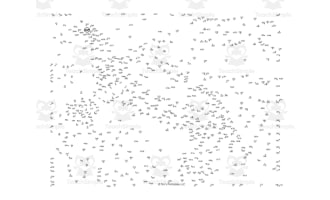 Turtle Extreme Dot-to-Dot – 618-Dot Puzzle