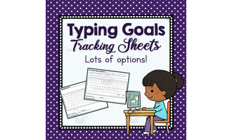 Typing Goal Tracking Sheets