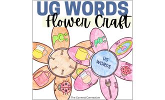 UG Word Family Flower Craft