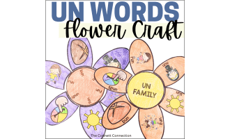 UN Word Family Flower Craft