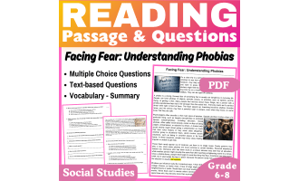 Understanding Phobias: Social Studies Reading Passage (PDF)