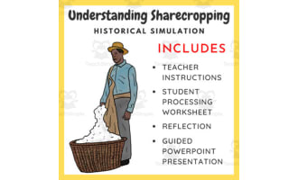 Sharecropping Activity – Post-Civil War US History