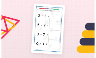 Unicorn Addition Worksheets