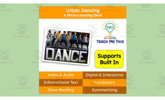 Urban Dancing | Reading Comprehension Deck | Interactive Lesson