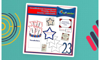 U.S. Constitutional Amendment Twenty-Three Interactive Foldable Booklets - EBOOK