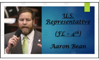 U.S. Representative Aaron Bean (FL - 4th) BIO PPT