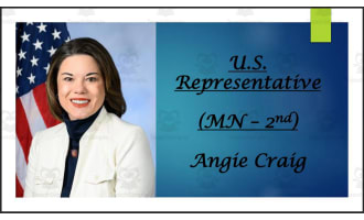 U.S. Representative Angie Craig (MN - 2nd) BIO PPT