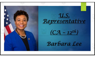 U.S. Representative Barbara Lee (CA - 12th) BIO PPT