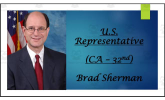 U.S. Representative Brad Sherman (CA - 32nd) BIO PPT