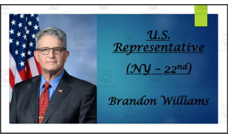 U.S. Representative Brandon Williams (NY - 22nd) BIO PPT