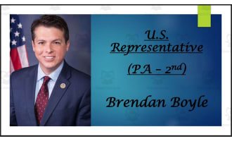 U.S. Representative Brendan Boyle (PA - 2nd) BIO PPT