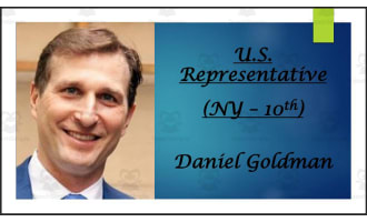 U.S. Representative Dan Goldman (NY - 10th) BIO PPT