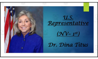 U.S. Representative Dr. Dina Titus (NV - 1st) BIO PPT