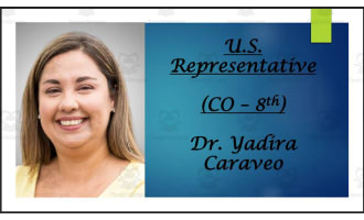 U.S. Representative Dr. Yadira Caraveo (CO - 8th) BIO PPT