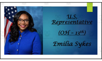 U.S. Representative Emilia Sykes (OH - 13th) BIO PPT