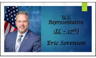 U.S. Representative Eric Sorenson (IL) BIO PPT